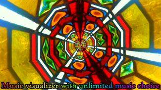 Crystal Tunnels Music visualizer & Live Wallpaper screenshot 6