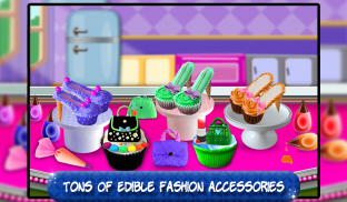 Stiletto Shoe Cupcake Maker Game! DIY Cooking screenshot 3