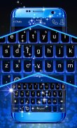 Blue Keyboard Theme screenshot 0