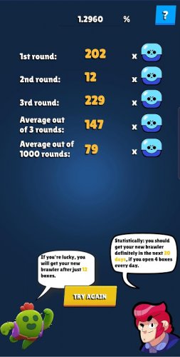 How Many Boxes Brawl Stars 1 0 9 Download Android Apk Aptoide - how to check your luck in brawl stars