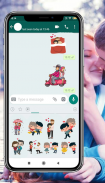 Hug me emoji and hugday stickers screenshot 1