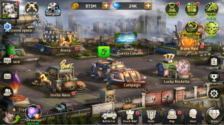 Ataque Zombi: La Última Guerra de Batalla Inactiva screenshot 0