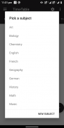 TimeTable - timetable, homework, notes and exams screenshot 5