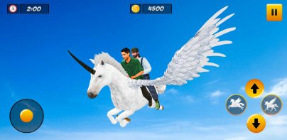 Unicorn Taxi: Flying Horse Sim