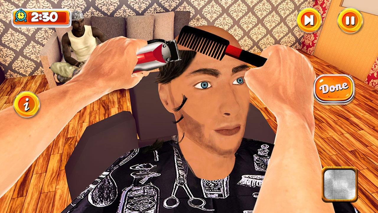 Real Barber Shop Haircut Salon 3D- Hair Cut Games APK pour Android  Télécharger