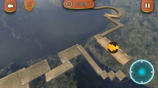 Bola rolante 3D screenshot 0