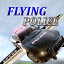 Flying Car City Police Chase Icon