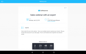 GetResponse Webinars screenshot 11