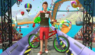 BMX Cycle Stunt Mountain Bicycle Race: Stunt Rider screenshot 9