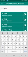 Learn Taekwondo Technique screenshot 4
