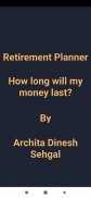 Retirement Planner screenshot 1