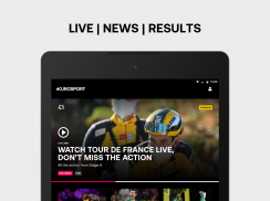 Eurosport: Live & Nieuws screenshot 3