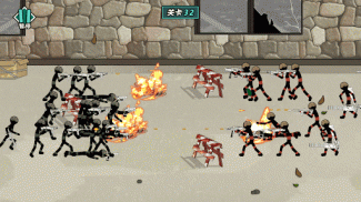 Stickman Legion War - Battle screenshot 3