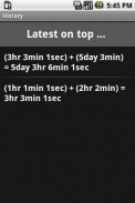 Time Calculator screenshot 1