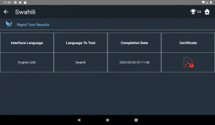 Swahili Language Tests screenshot 16