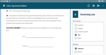 Sales Agreement Maker screenshot 14