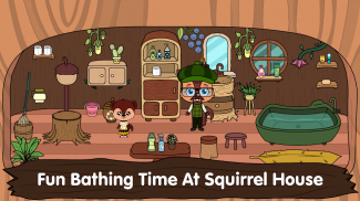 Animal Town - My Squirrel House para crianças screenshot 4