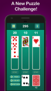 Puzzle 21 Blackjack Solitaire screenshot 5