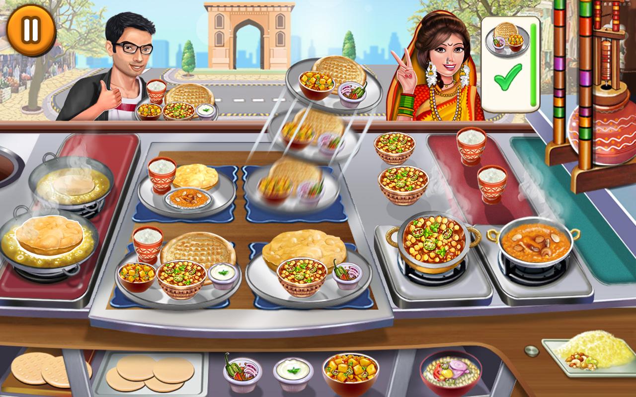 Cooking Village - Jogos gratuitos de culinária indiana e jogos de
