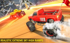 Ramp Monster Truck Stunts:New Racing Games screenshot 5