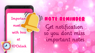 Diary - Write Note, Check list screenshot 2