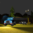 Sand Transport Truck 3D: Night Icon