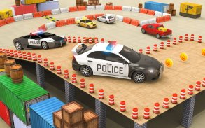Police Car Parking School Game screenshot 4