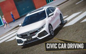 City Car Simulator: Civic screenshot 1