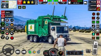 Truck Simulator Trash Truck 3D screenshot 1