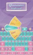 Glamorous GO Keyboard Theme screenshot 2