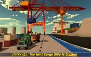 Navire Cargo Grue Industrie screenshot 0