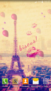 Cute Paris Live Wallpaper screenshot 12