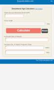 Gestational Age Calculator screenshot 0