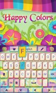 Happy Colors GO Keyboard screenshot 6