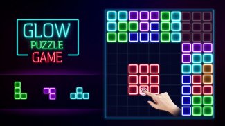 Glow Block Puzzle - 荧光方块拼图消消乐 screenshot 4