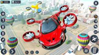 Flying Car Robot Game Car Game screenshot 8