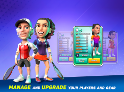 Mini Tennis: Perfect Smash screenshot 5