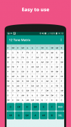 12 Tone Matrix Calculator - Music Composition screenshot 0