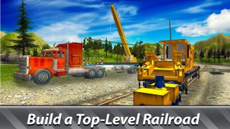 Railroad Building Simulator - construir estrada! screenshot 8