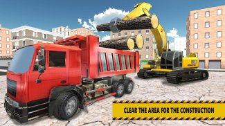 Construction Crane Game 3D screenshot 0