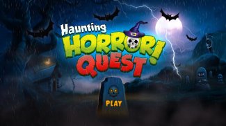 Haunted Horror Quest | Spooky Scary Puzzle game screenshot 0