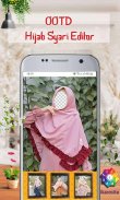 OOTD Hijab Syari Modern Editor screenshot 1