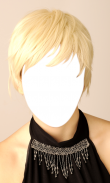 Femme, court, cheveux, montage screenshot 3