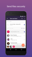 HushApp: send messages and files with full privacy screenshot 4
