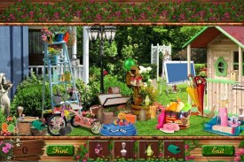 Free Hidden Objects Games Free New Garden Escape screenshot 2