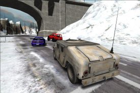 हिमपात कार रेसिंग screenshot 4