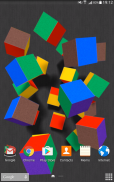 FlyingCubes Free LiveWallpaper screenshot 0