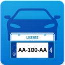 Auto License Plate Lookup Icon