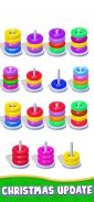 Hoop Stack Sort Puzzle 3D Game screenshot 2