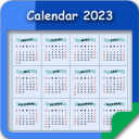 Calendar 2023 With Holiday Icon